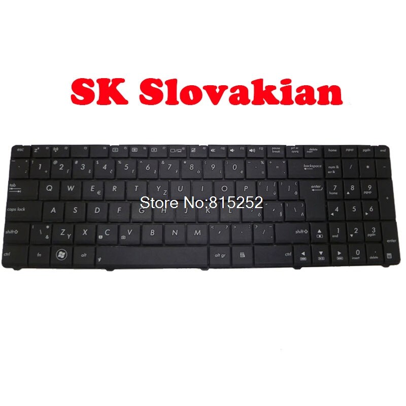 Laptop Keyboard For ASUS N61 N61DA N61J N61JA N61JQ N61JV N61V N61VG N61VN Black GR German/IT Italy/RU Russia